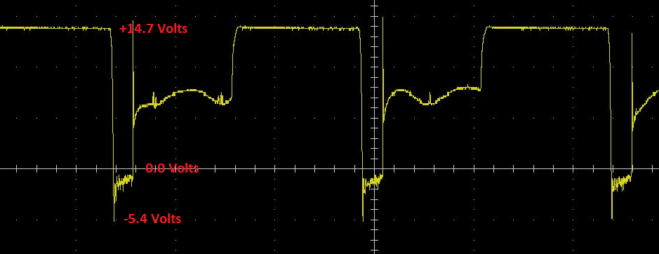 Inductive load dump with diode